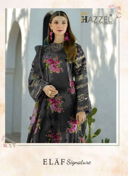 Elaf Signature By Hazzel Cotton Dupatta Pakistani Suits Wholesale Shop In Surat